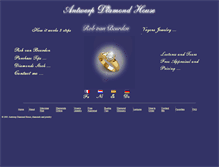 Tablet Screenshot of antwerpdiamondhouse.be